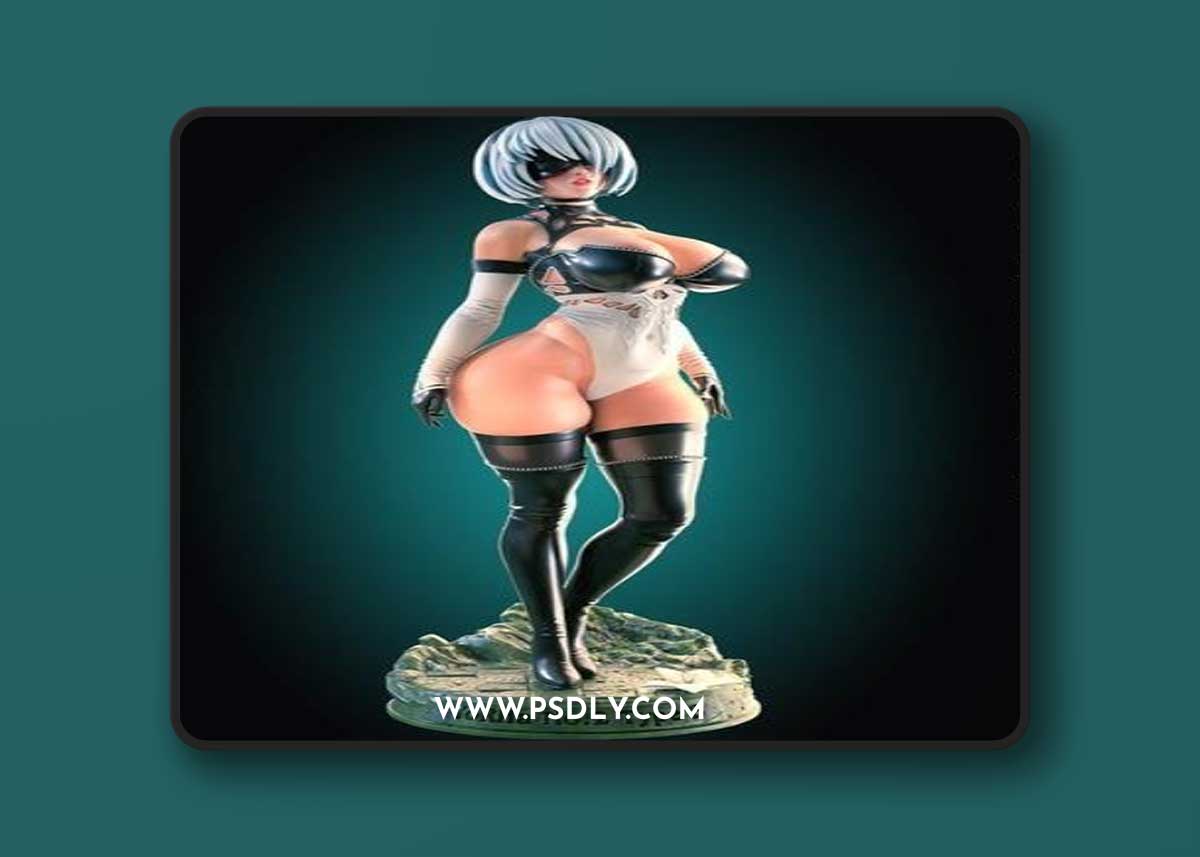 Officer Rhu - YoRHa No2 Type B – 3D Print Model