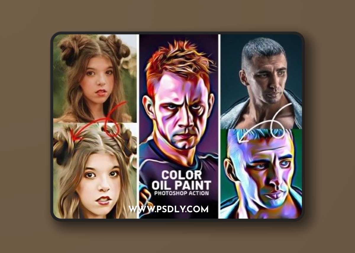 Oil-Painting-Photoshop-Action