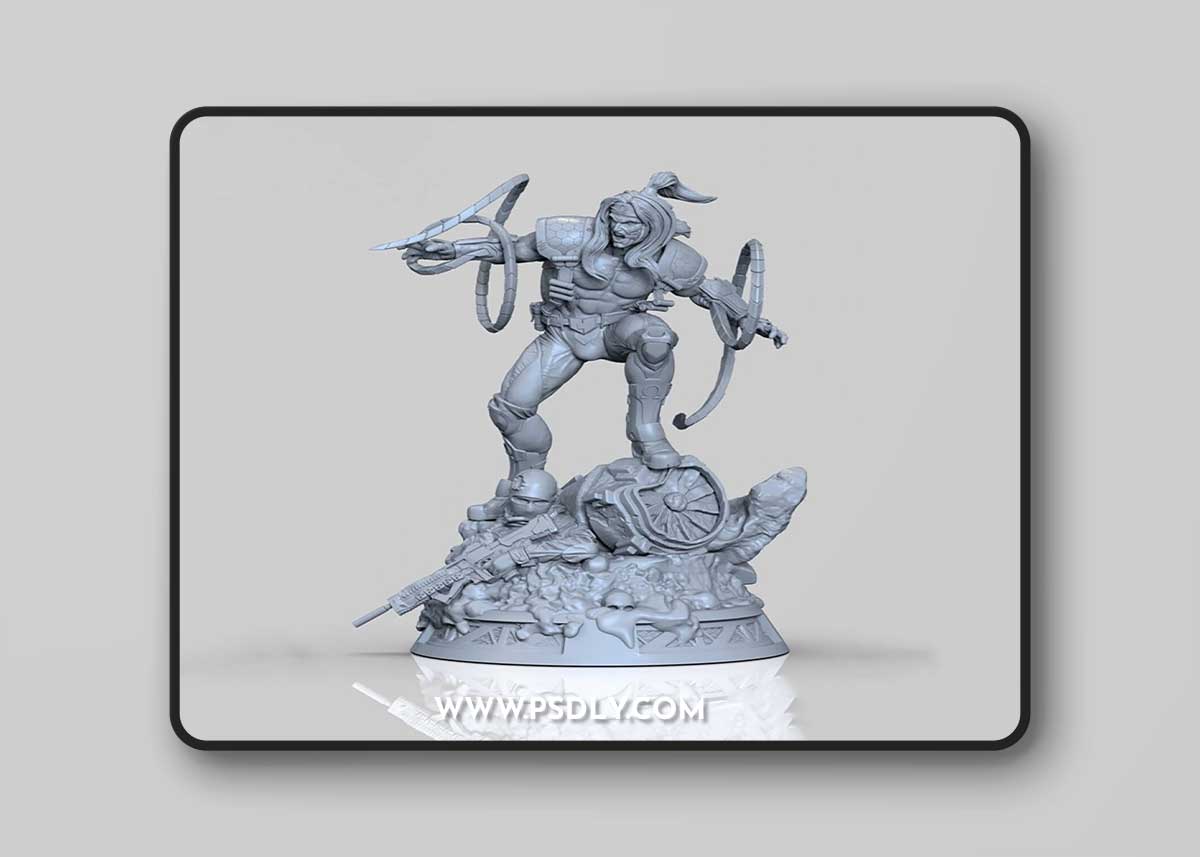 Omega Red 02 – 3D Print Model
