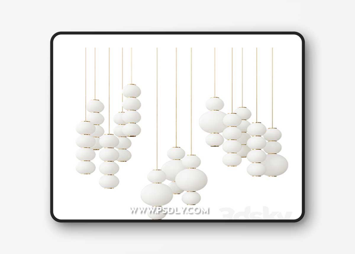 Pearls Suspension Pendant Lamps