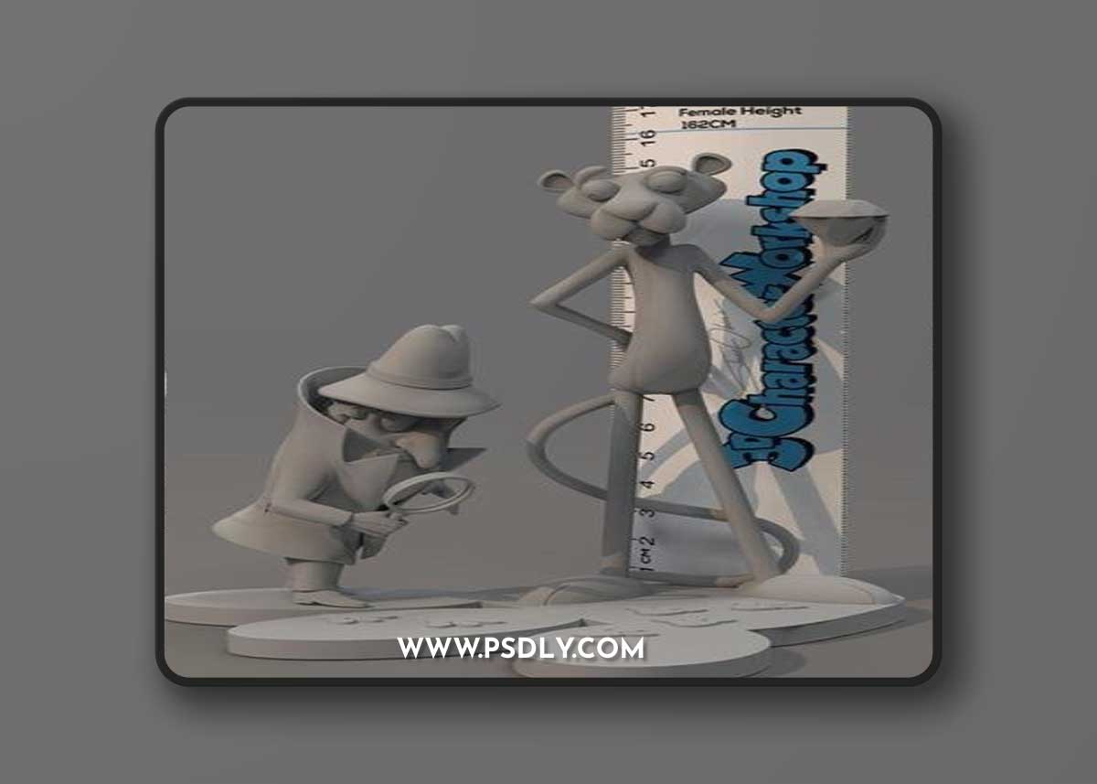 Pink Panther – 3D Print Model