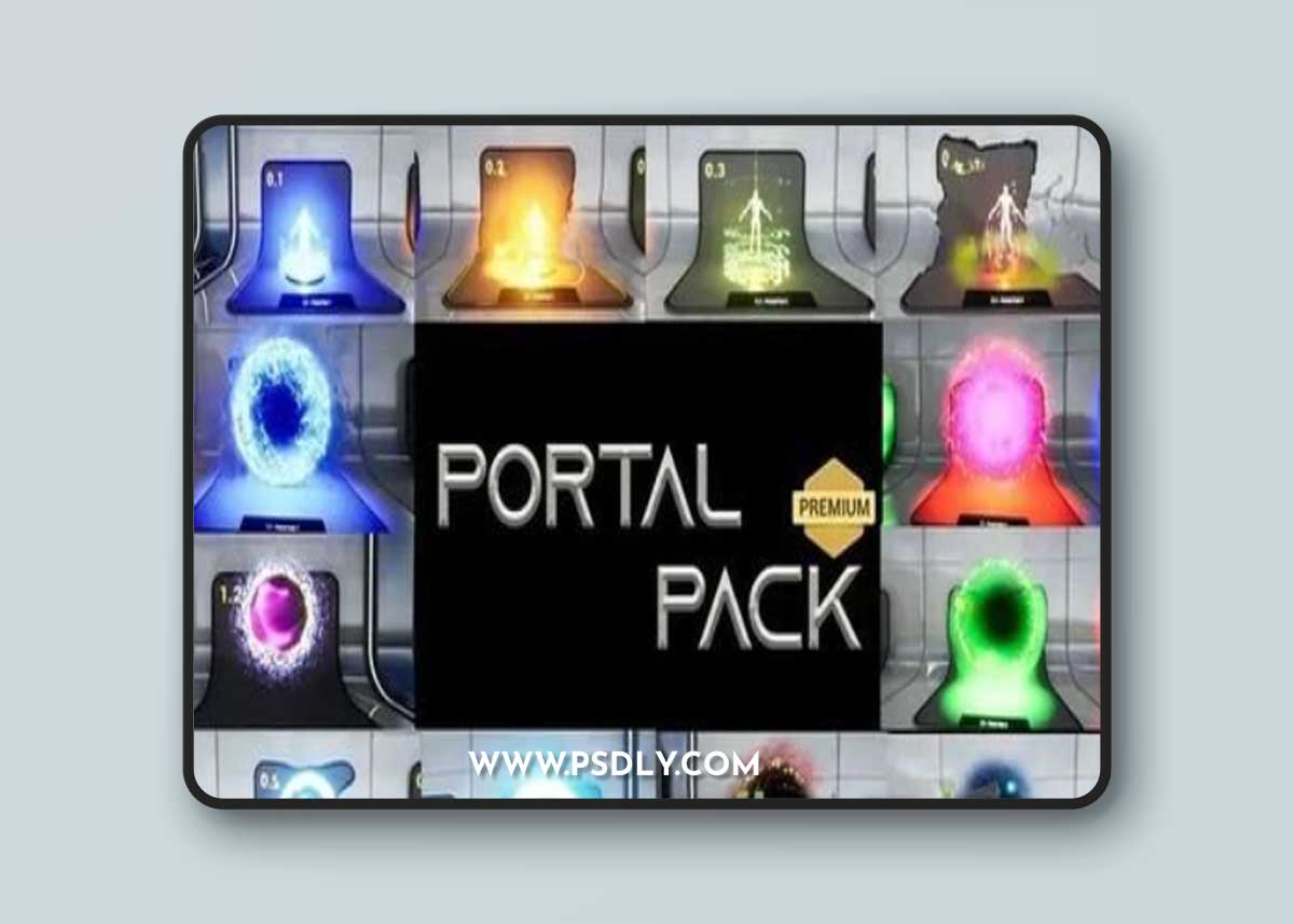 Portal Pack -Niagara VFX v4.25-4.27, 5.0-5.2