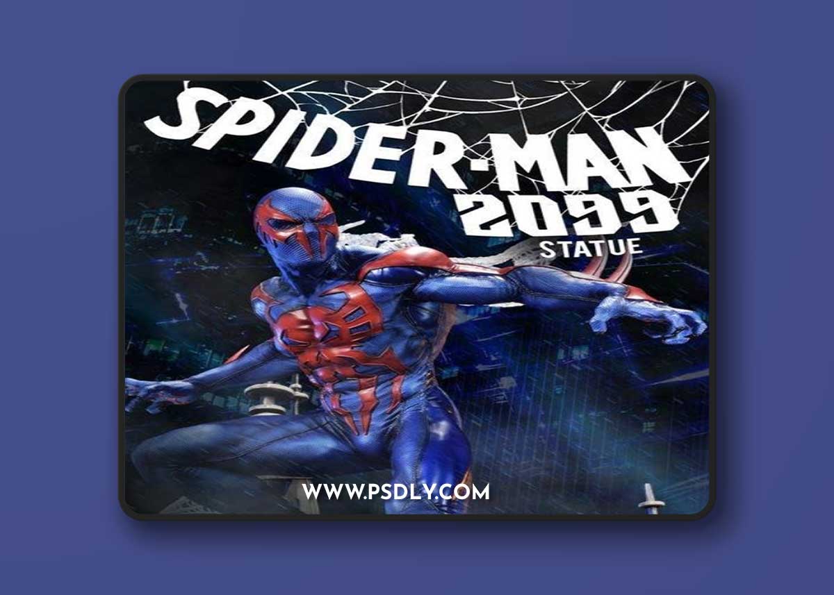 Prime 1 Studio - Spiderman 2099 – 3D Print Model