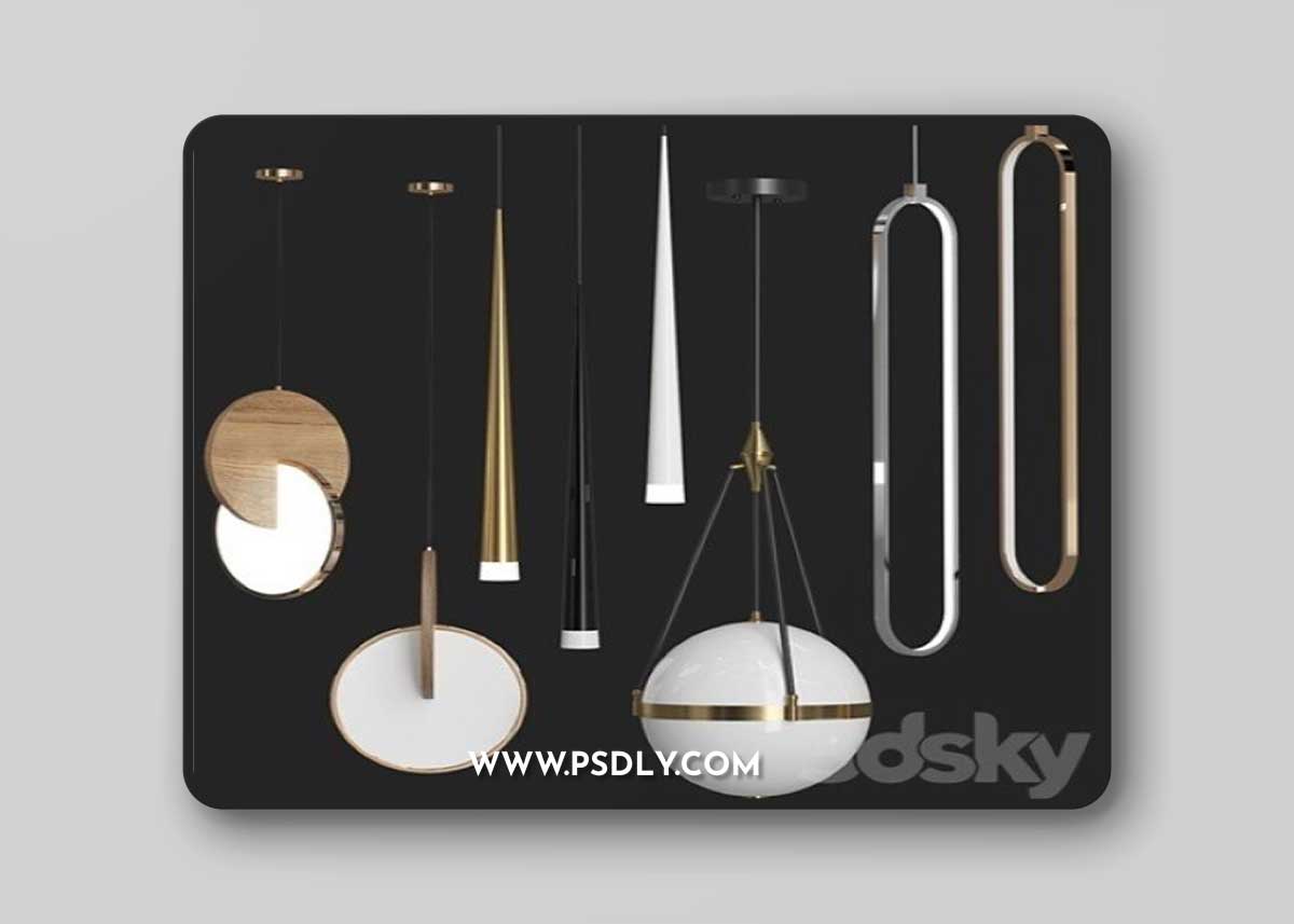 Pro 3DSky - 4 Pendants by Lampatron