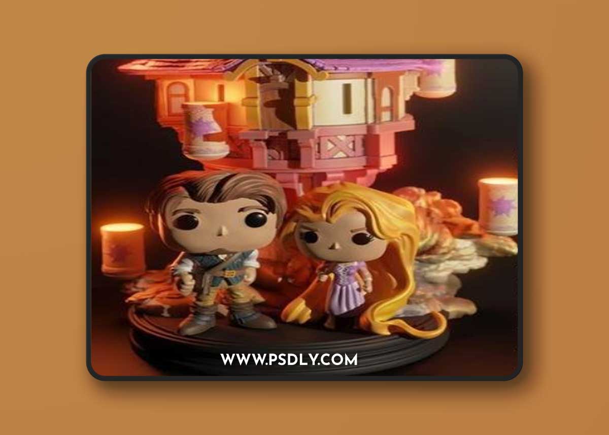 Rapunzel – 3D Print Model