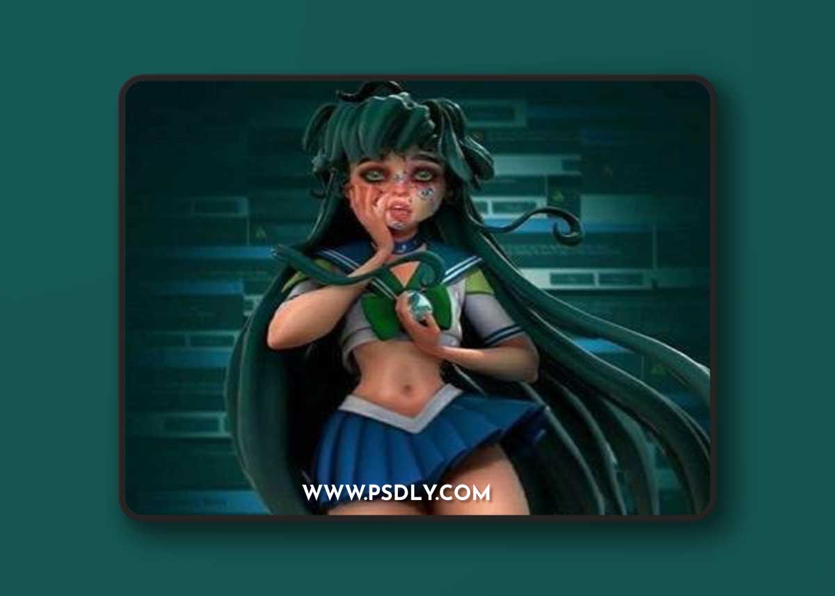 Sailor Moon - Sailor A – 3D Print Model