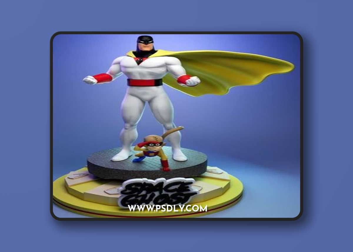 Space Ghost – 3D Print Model