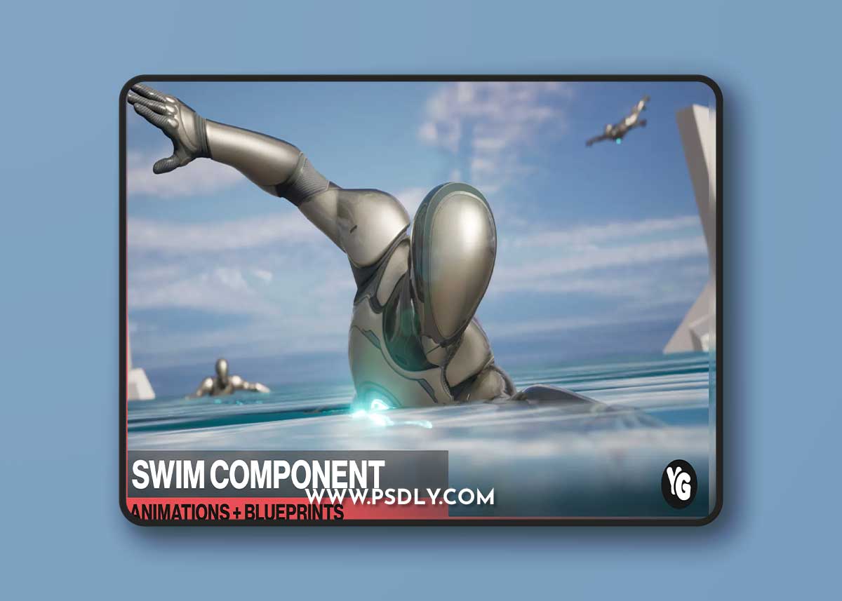 Swim Component : 150 Animations + Blueprints v5.1