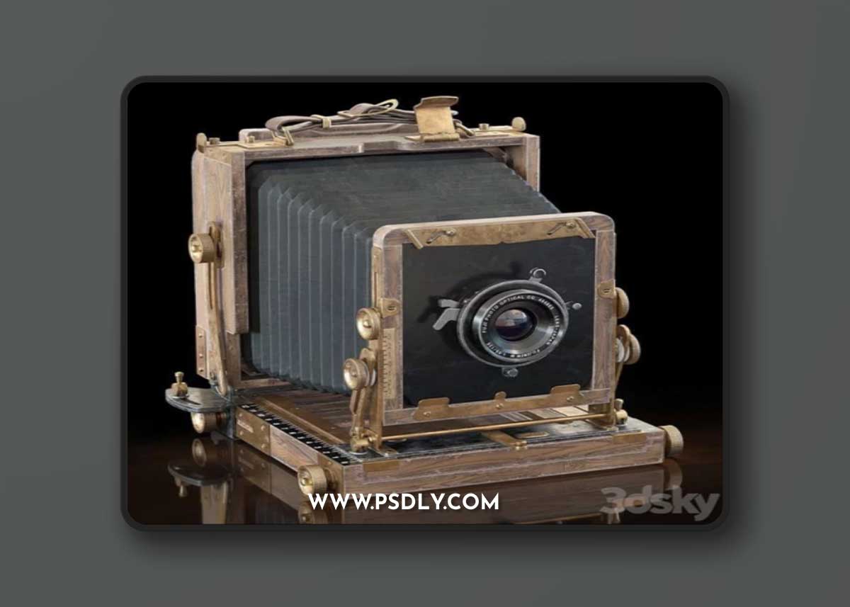 Tachihara 4×5 field camera for the competition