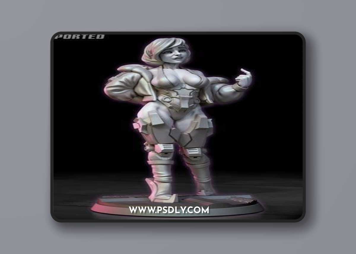 Temptress - Warband Member – 3D Print Model