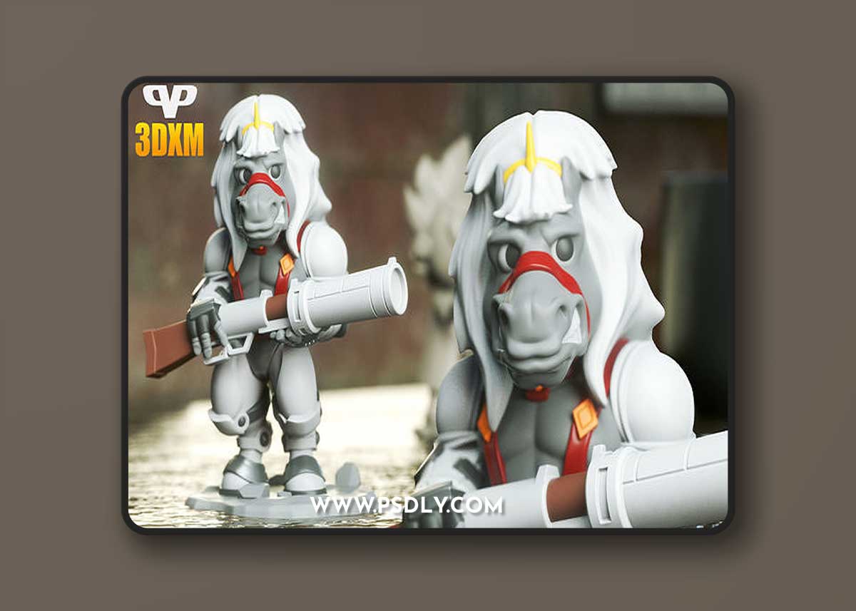Thirty-Thirty Chibi – 3D Print Model