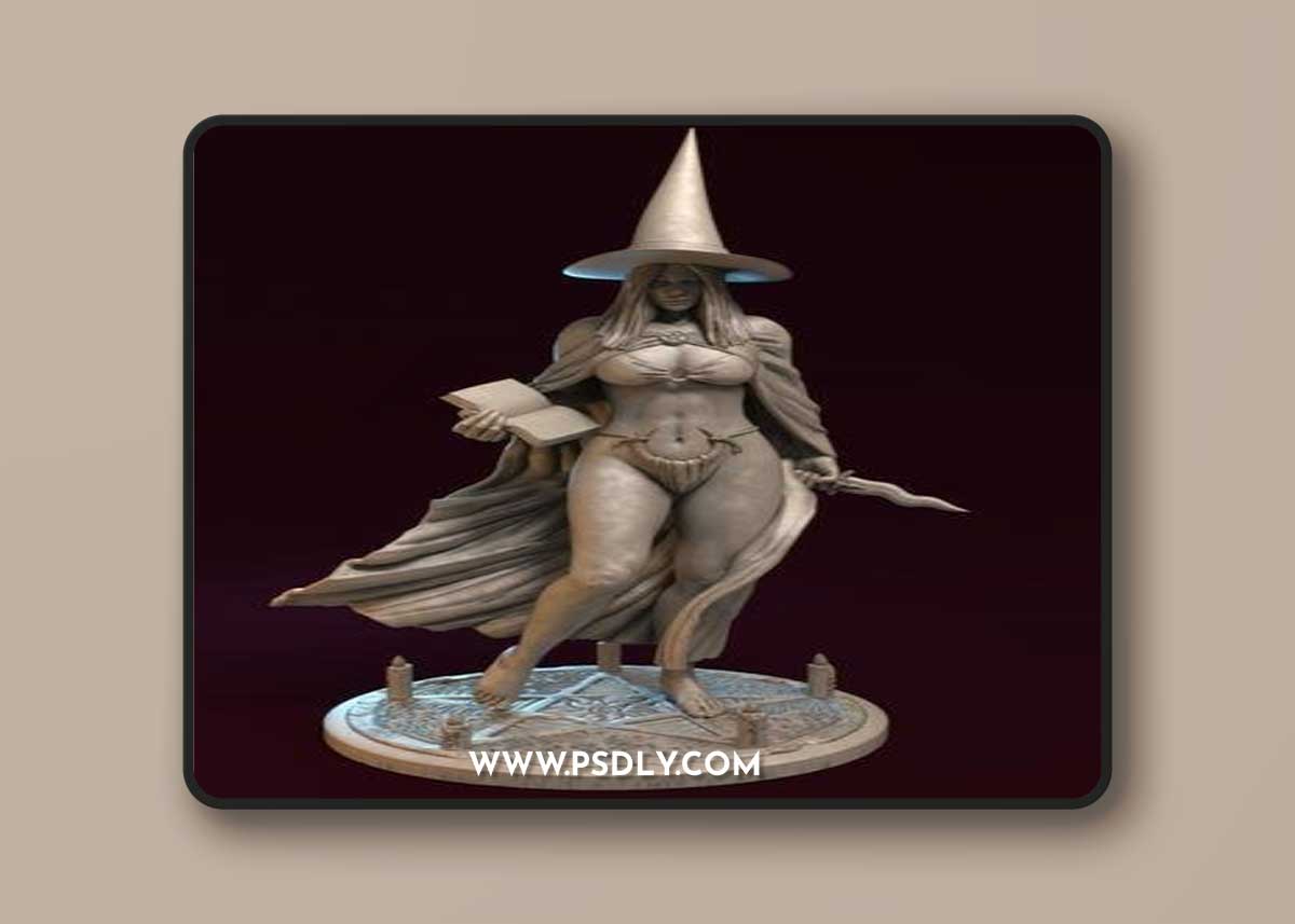 Valeesa the witch – 3D Print Model