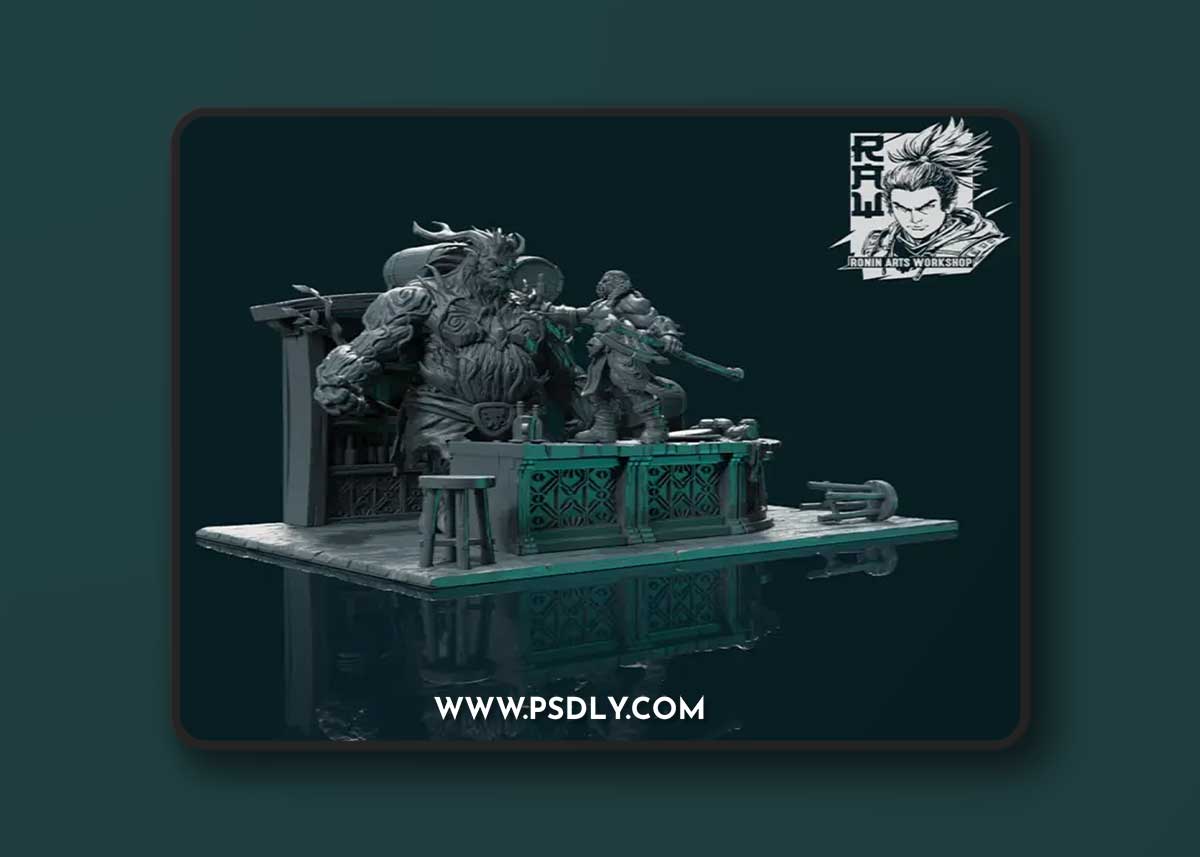 Valun Vs Razbok Set – 3D Print Model