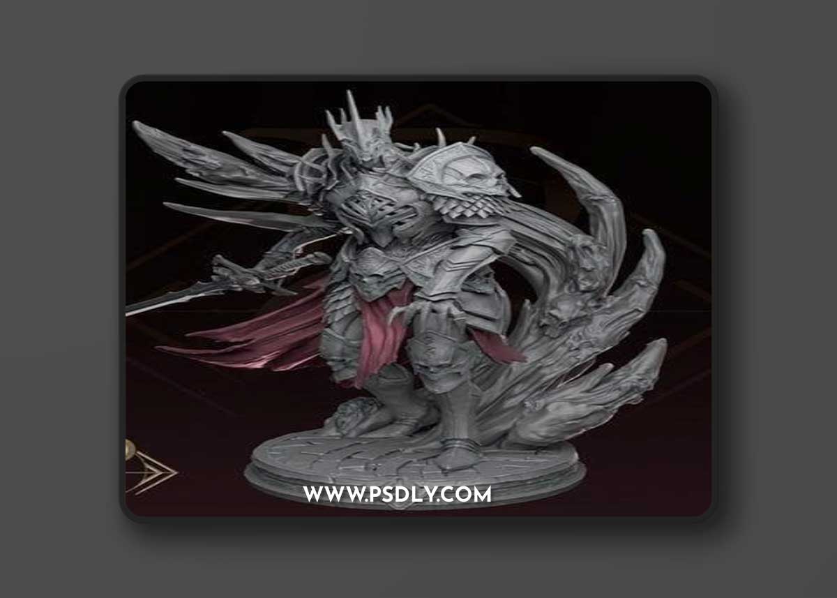 Vhalog, Undying King – 3D Print Model
