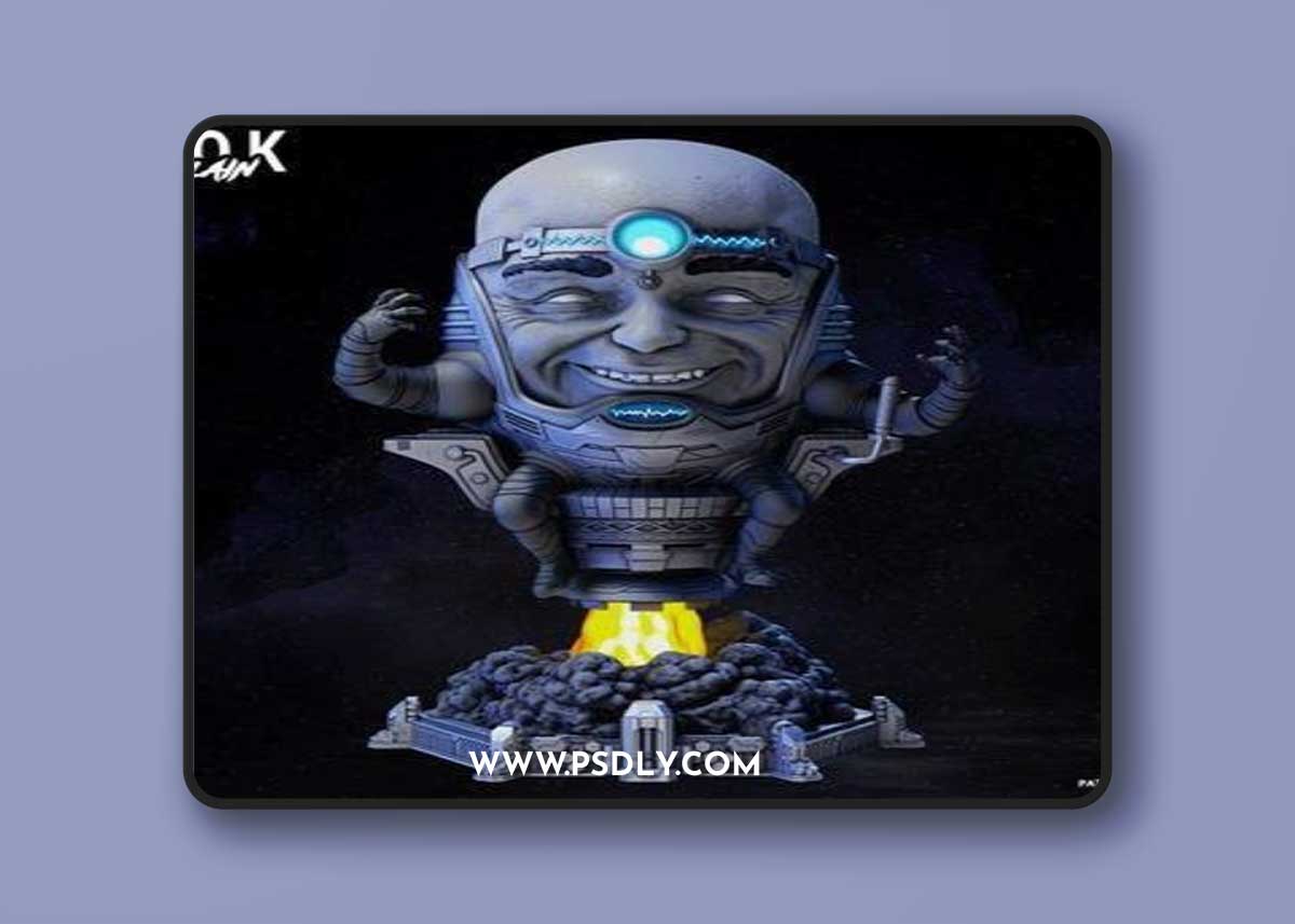 WICKED - Modok Bust – 3D Print Model