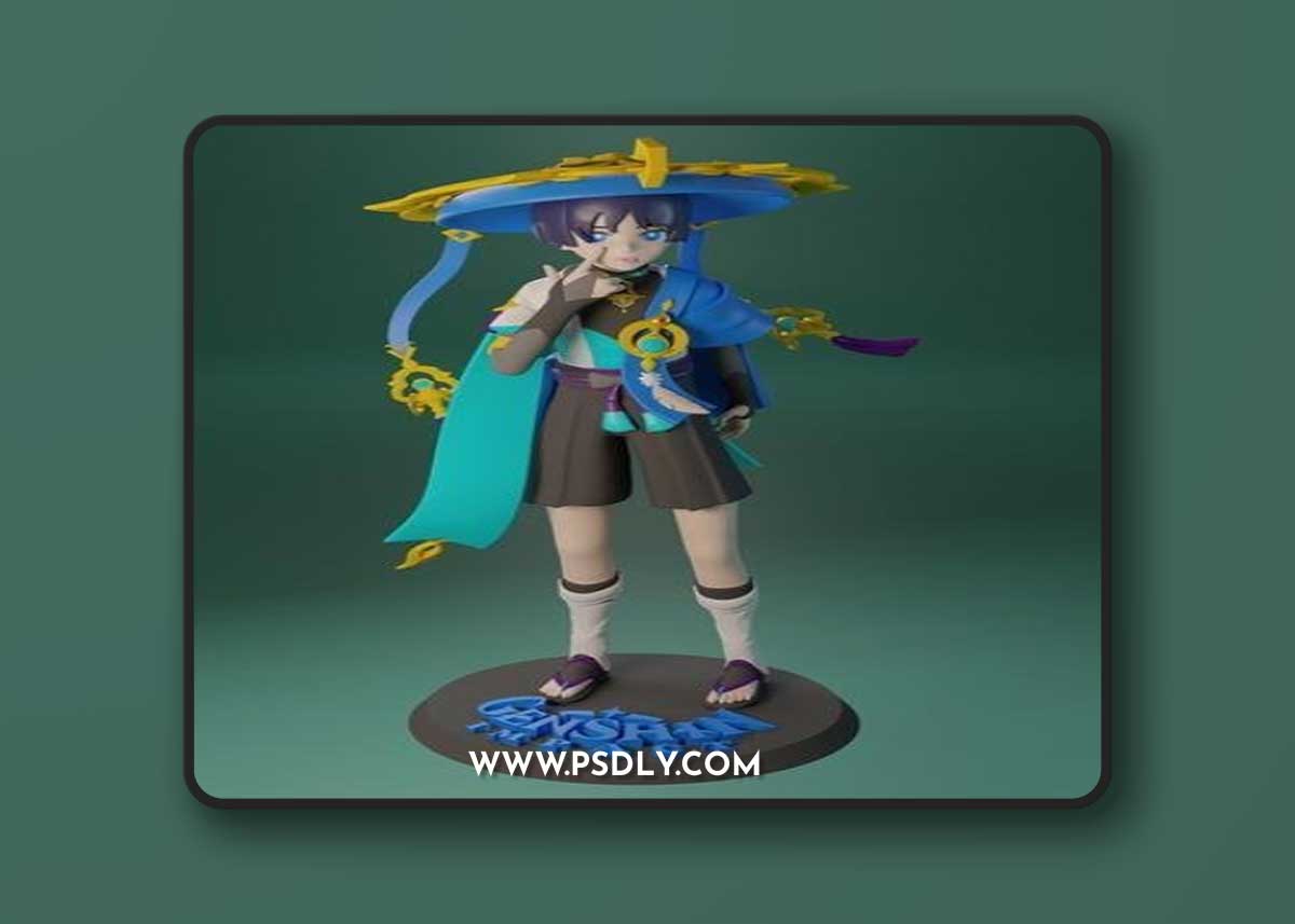 Wanderer Scaramouche - Genshin Impact – 3D Print Model