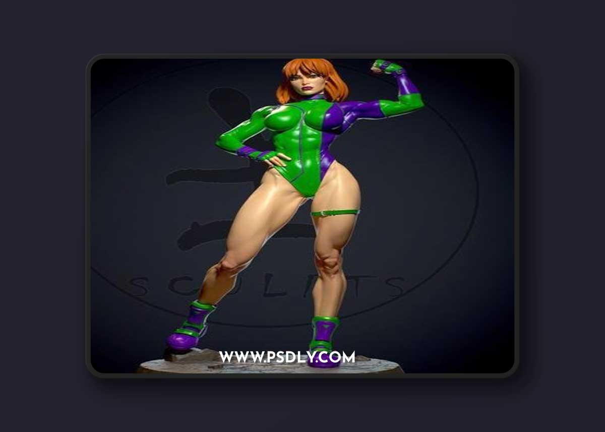 Yan H - Gen 13 Caitlin Fairchild – 3D Print Model