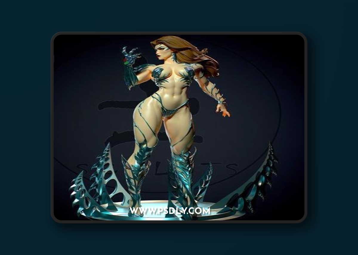 Yan H - Witchblade Sara – 3D Print Model