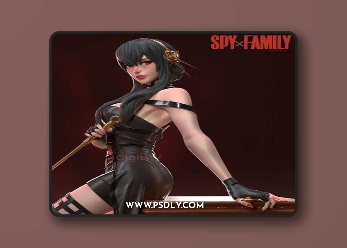 Yor Forger From SpyXFamily – 3D Print Model