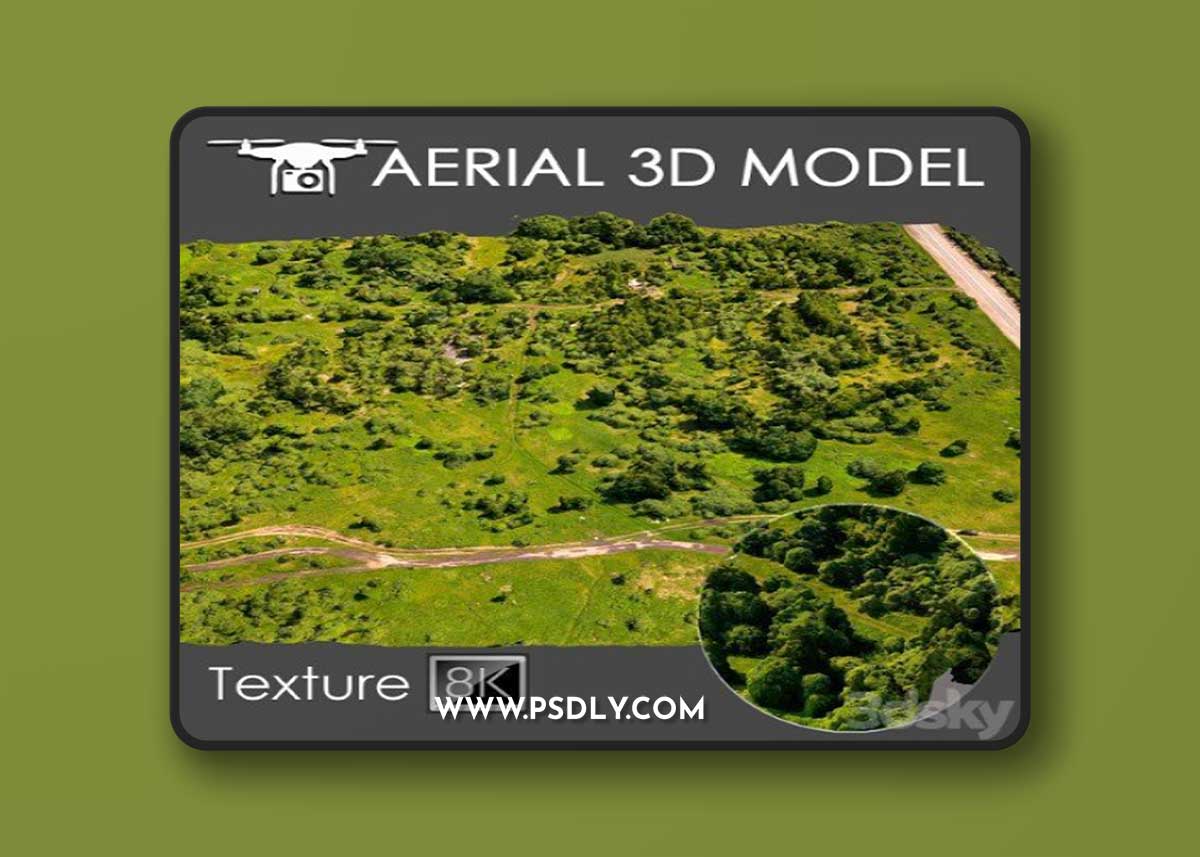 Aerial scan 8 3D Model