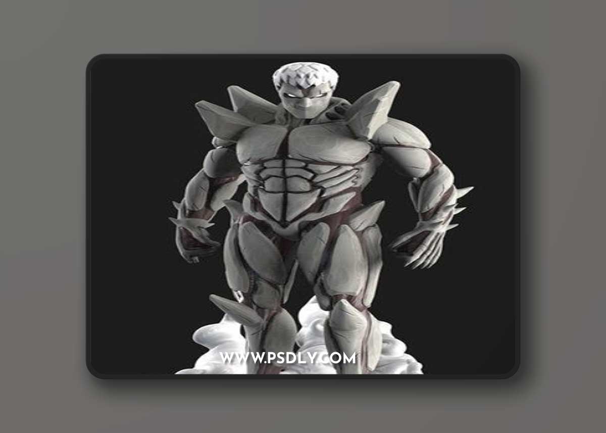 Armour Titan Stylized – 3D Print Model