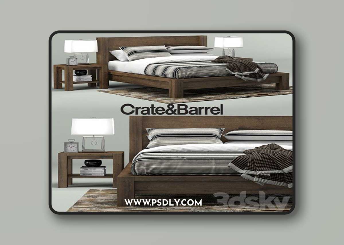 Big Sur Bed Collection, Crate&Barrel
