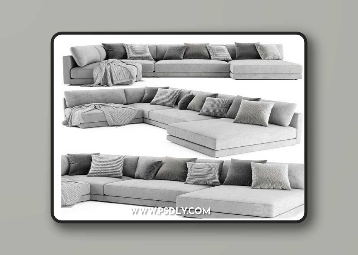 Blanche Katarina Sectional Sofa
