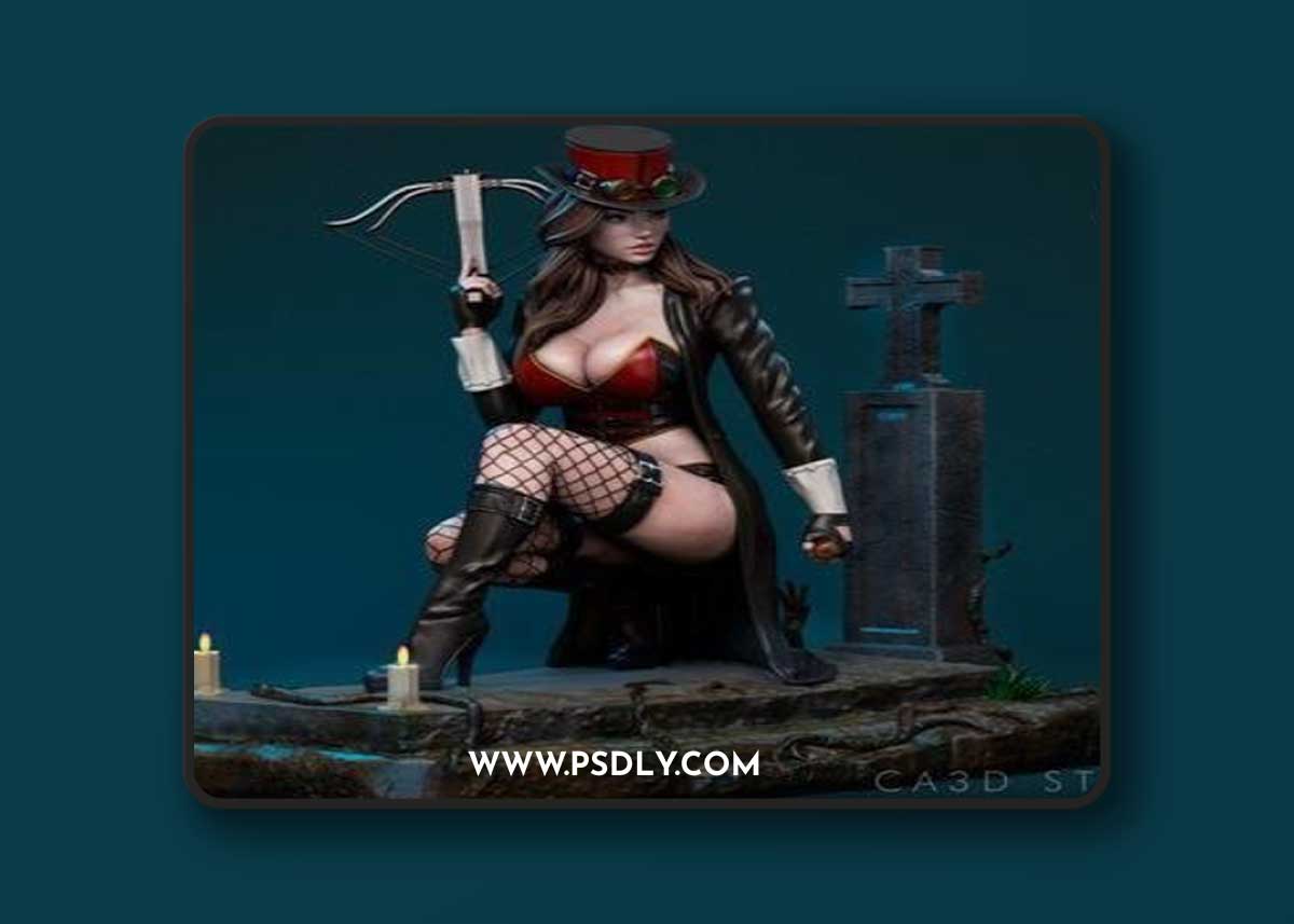 Ca 3d Studios - Liesel Van Helsing – 3D Print Model