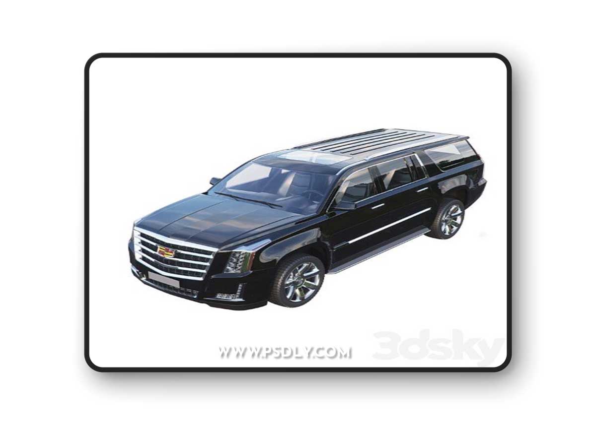 Cadillac Escalade ESV 3D Model