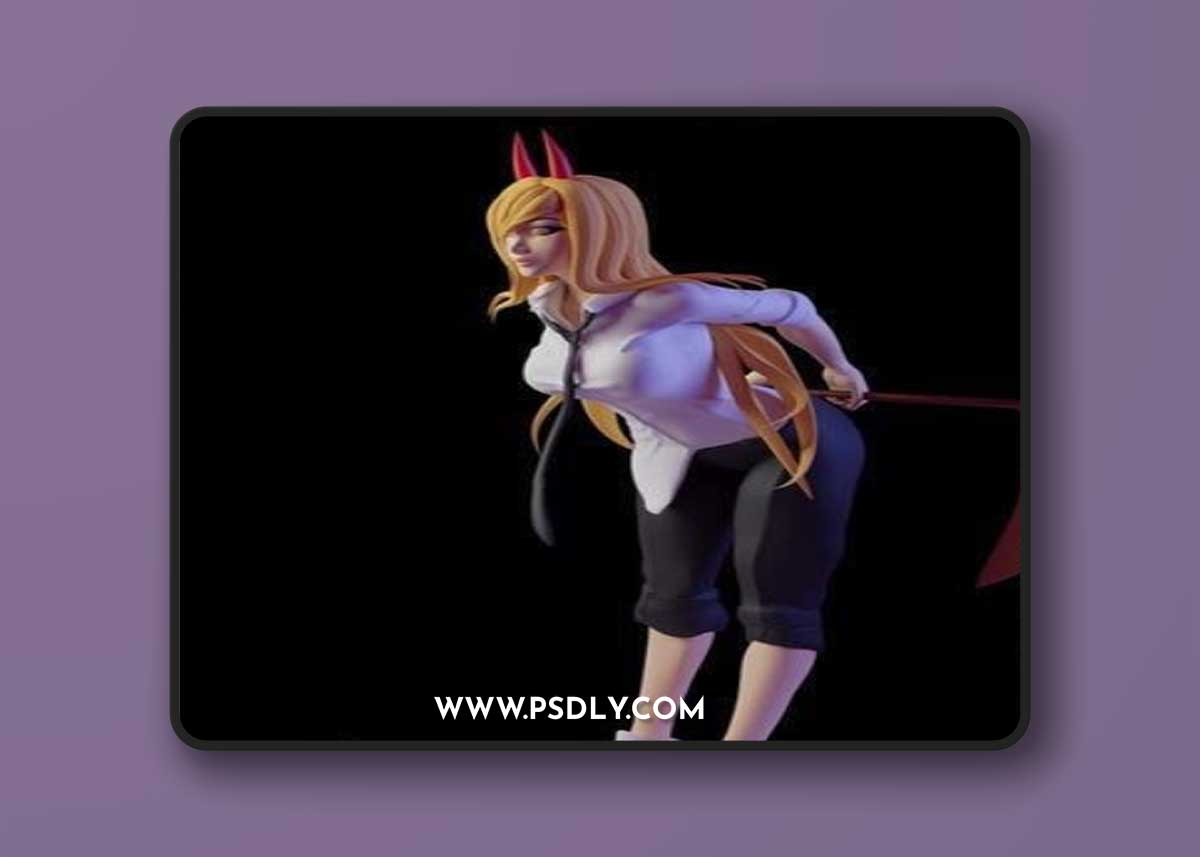 Chainsaw Man - Power – 3D Print Model