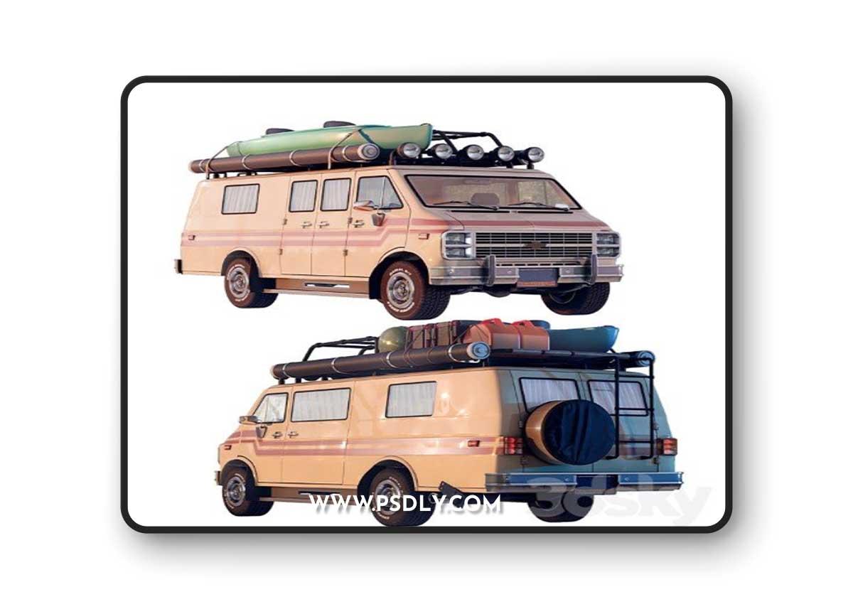 Chevrolet van 3D Model