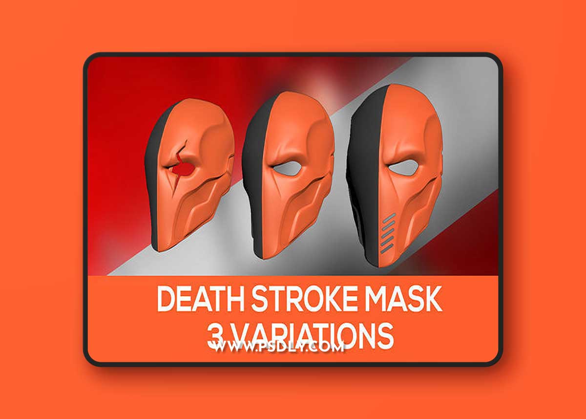 Deathstroke Helmet – 3D Print Model