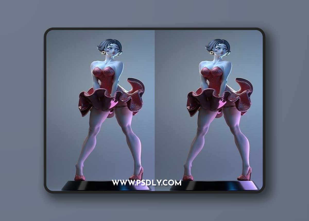 E.S Monster - Boop – 3D Print Model