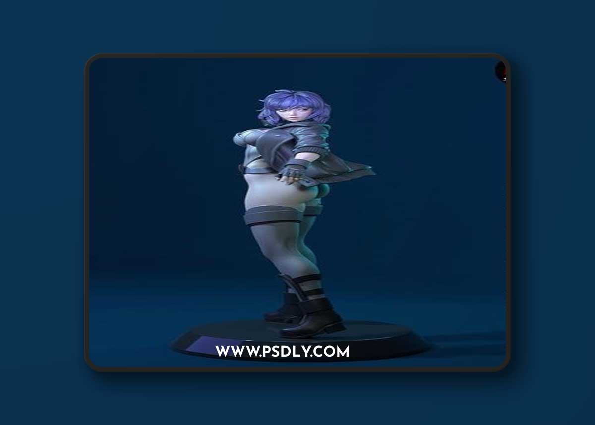 E.S Monster - Motoko Kusanagi – 3D Print Model