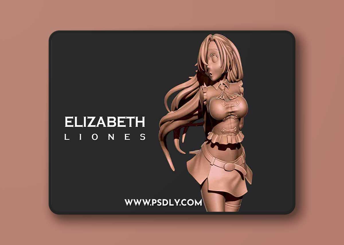 Elizabeth Liones – 3D Print Model