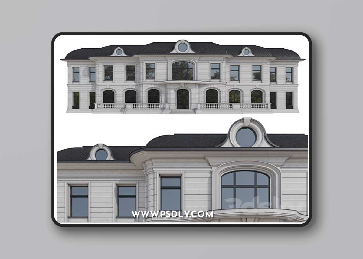 Facade of the Ralph Lauren house