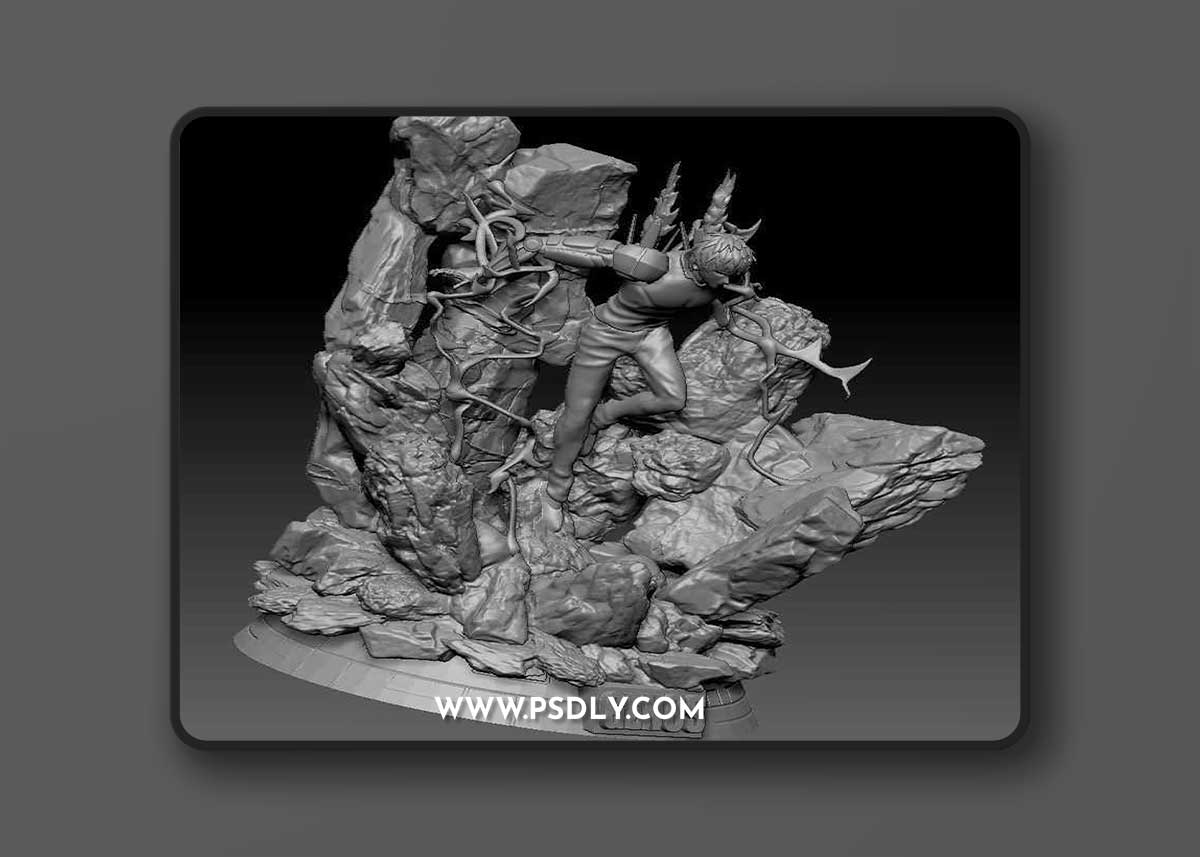 Genos One Punch Man – 3D Print Model