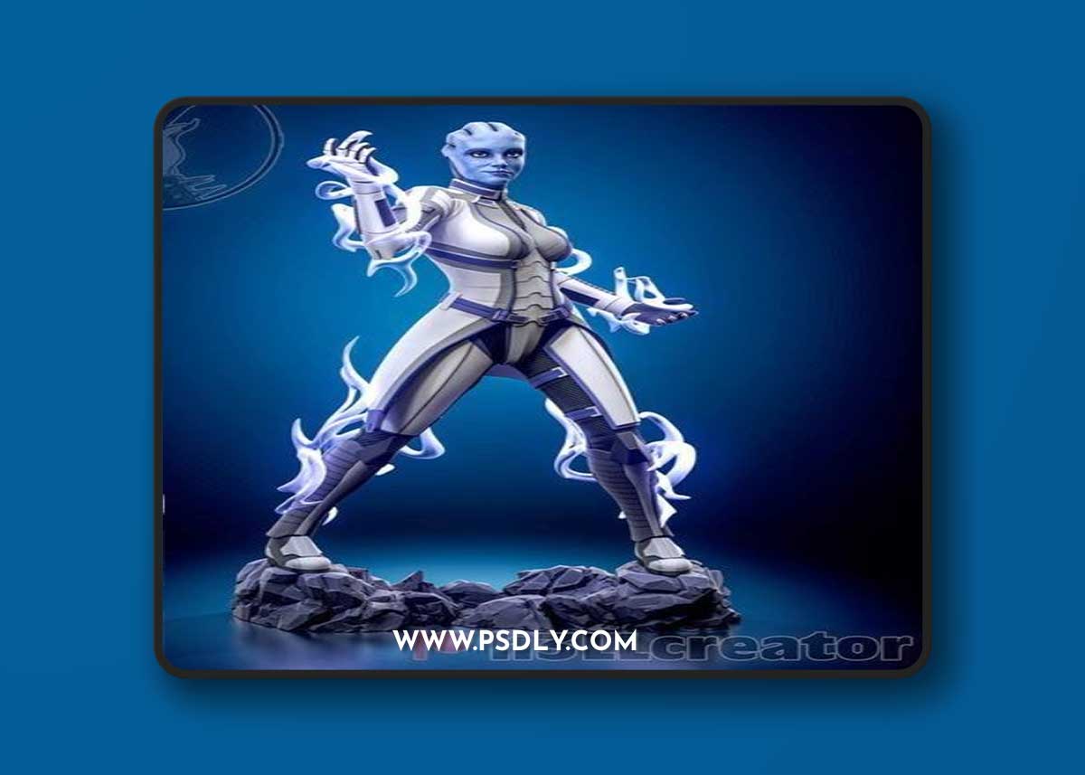 H3LL Creator - Liara Remake Bonus – 3D Print Model