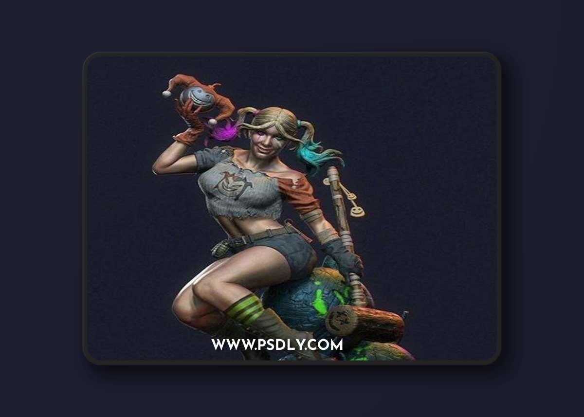 Harley Quinn – 3D Print Model
