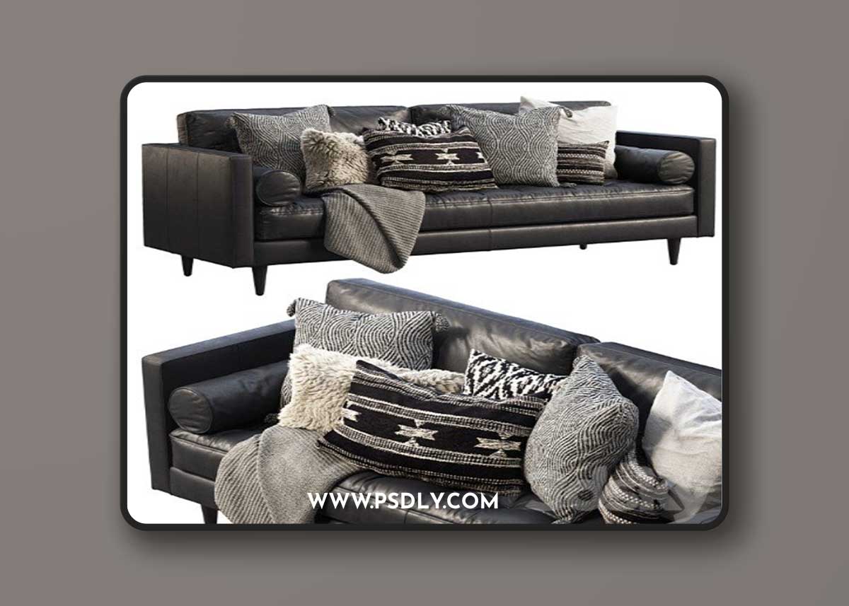 Joybird-Briar-Leather-Sofa-3D-Model
