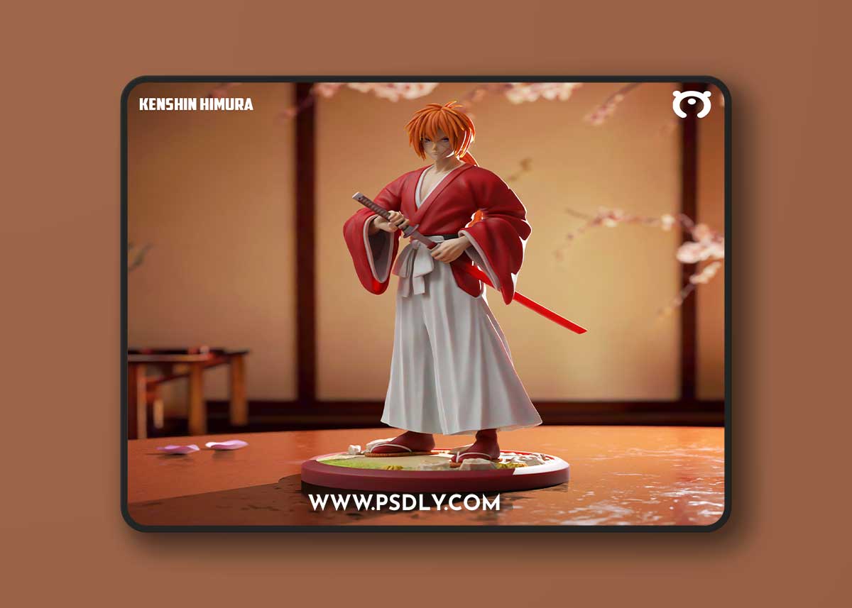Kenshin Himura – 3D Print Model