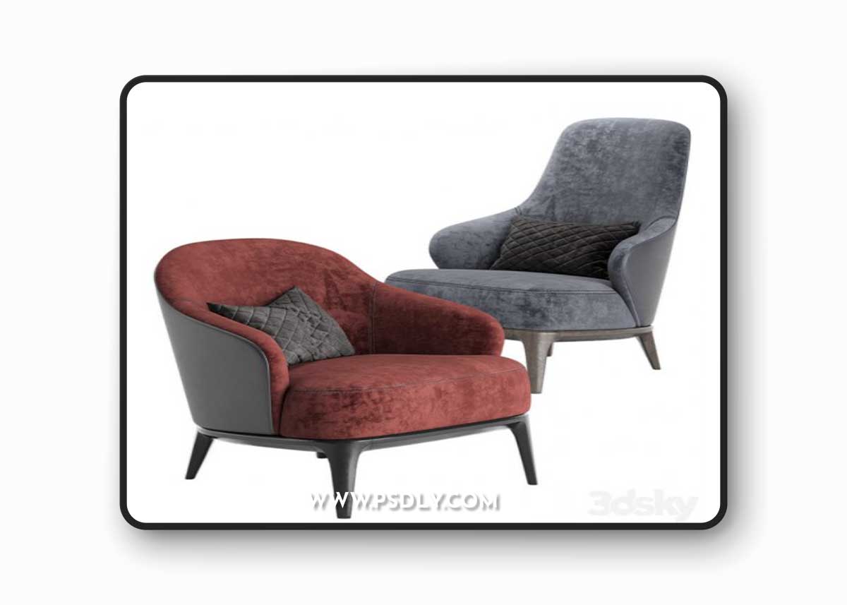 LIAM ELIS Armchair 3D Model