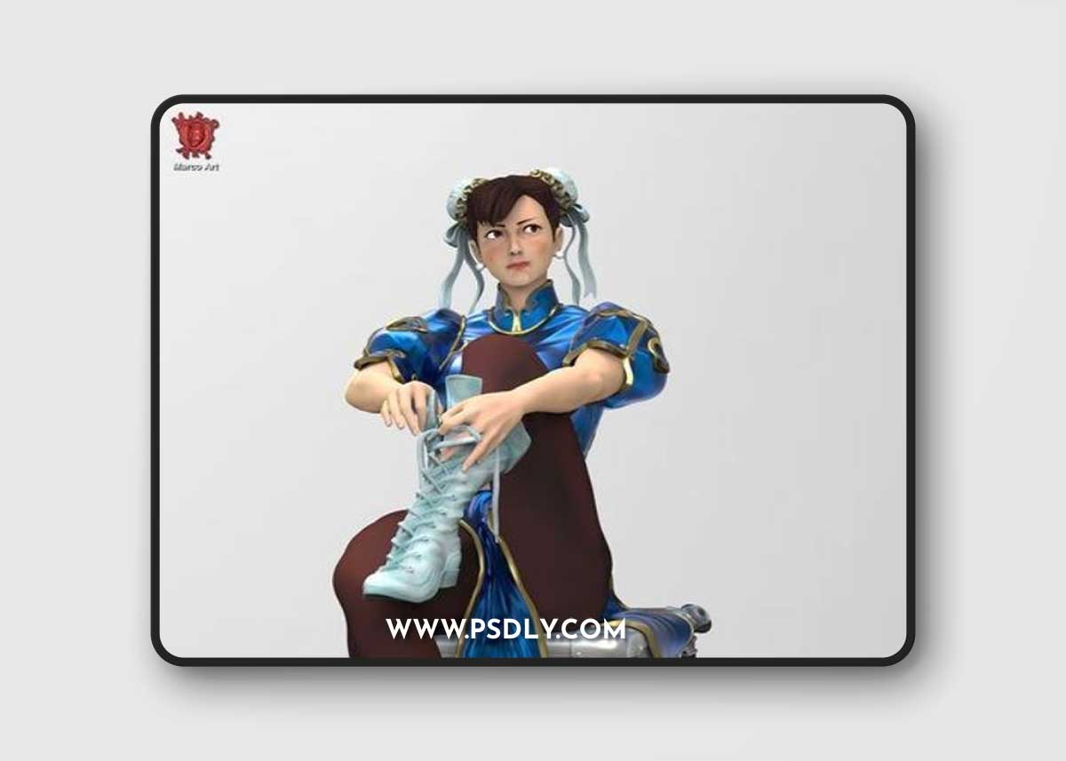 Marco Art - Chun Li – 3D Print Model