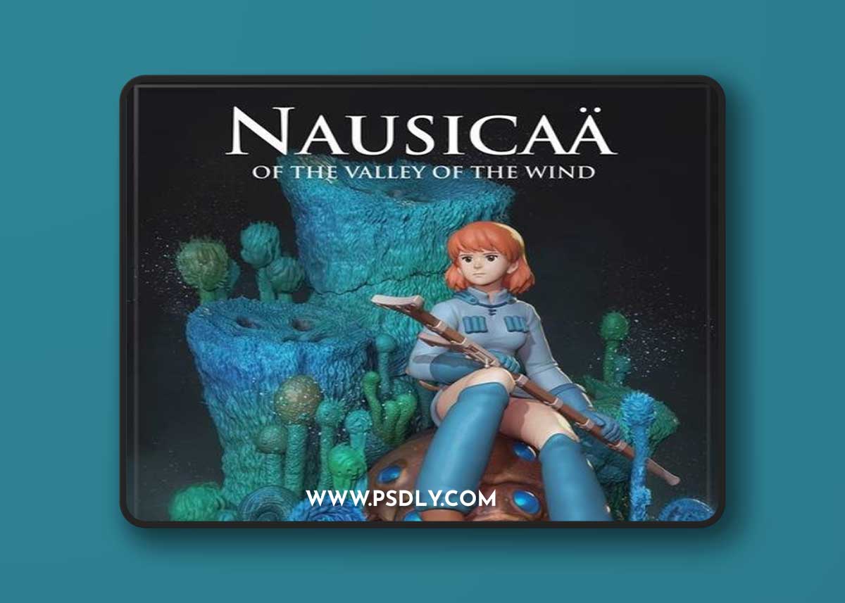 Nomnom Figures - Nausica form the Valley of the Wind – 3D Print Model