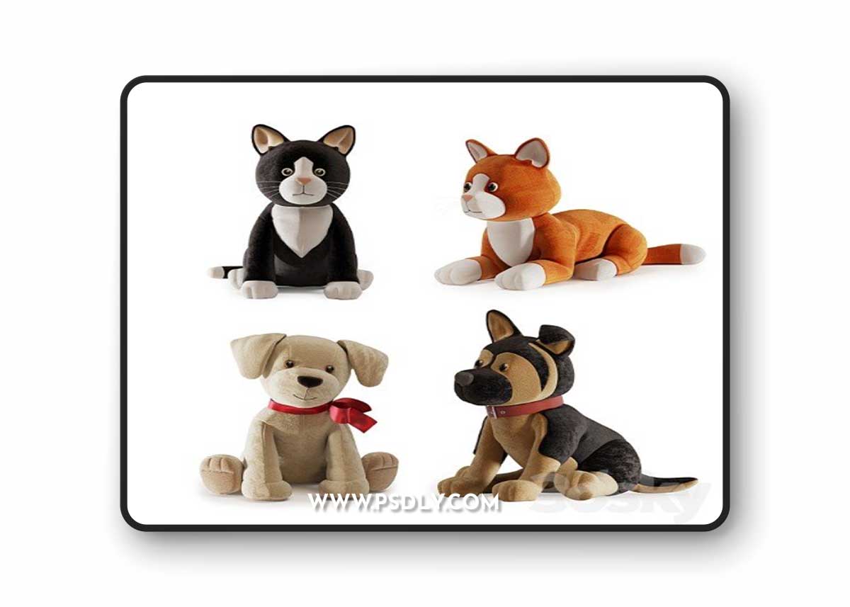 Plush Toys 07 3D Model
