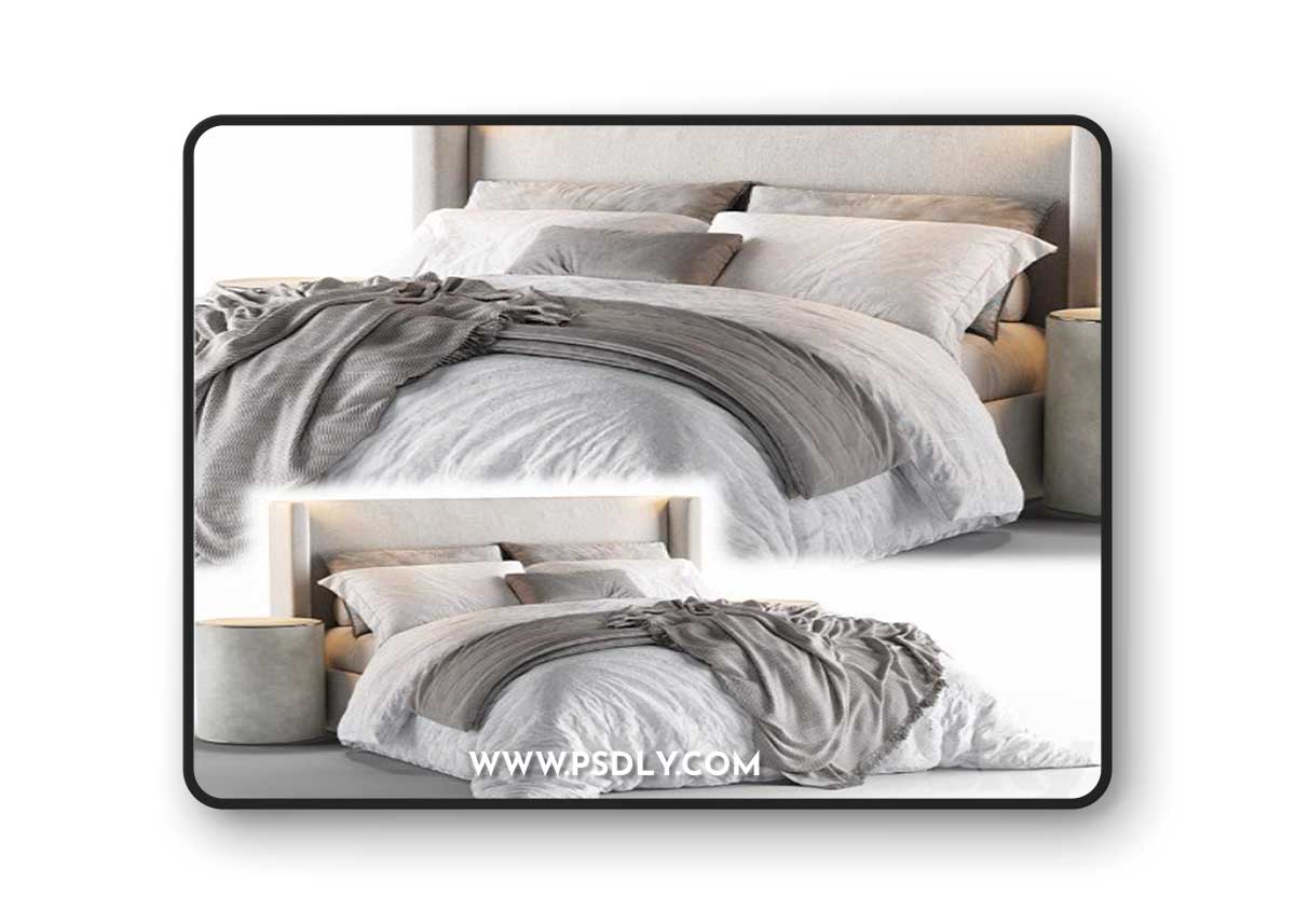 RH Lawson (Queen Bed) 3D