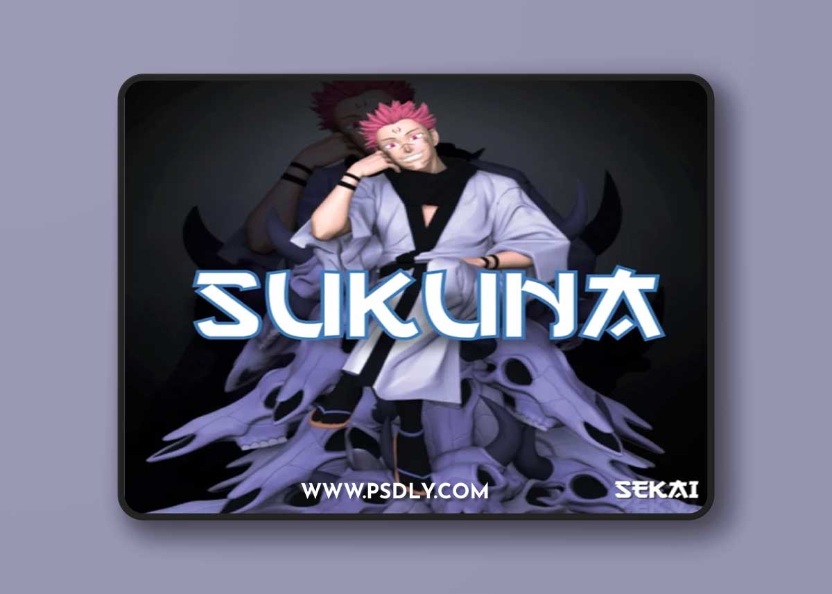 Sekai - Sukuna Statue and Bust – 3D Print Model