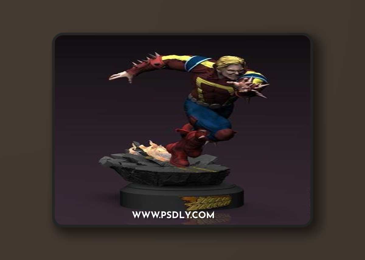 Speed Demon Amalgam Comics – 3D Print Model