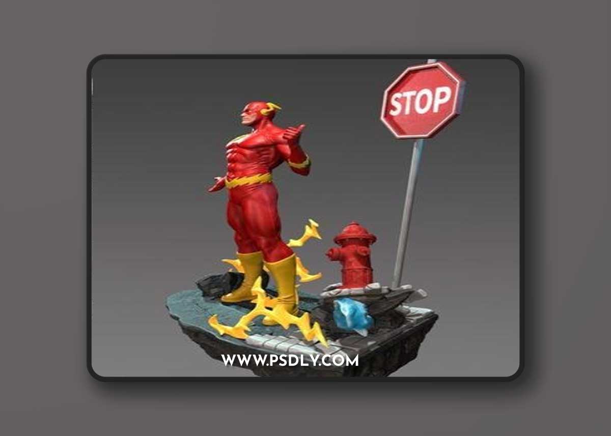 The Flash – 3D Print Model
