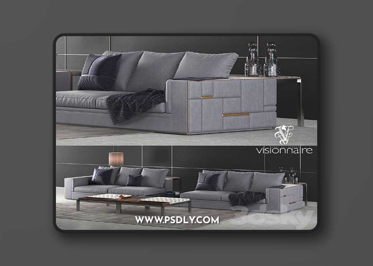 Visionnaire Babylon sofa set 2